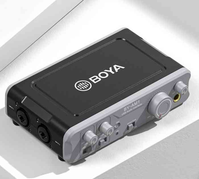 Boya BY-AM1 Dual Channel Audio Mixer